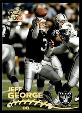1998 Pacific Paramount Jeff George Oakland Raiders #169
