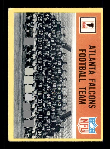 Atlanta Falcons [Team Card] #1 1967 Philadelphia card