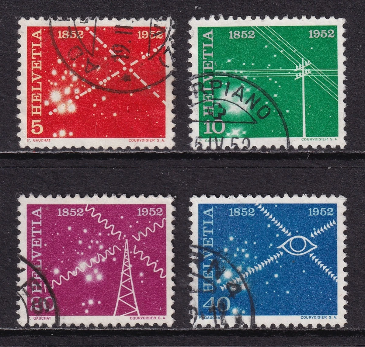1951-1960 Year of Issue Swiss Stamps for sale | eBay