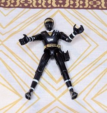 1995 Mighty Morphin Power Rangers 5” Black Alien Ranger Figure Bandai rare