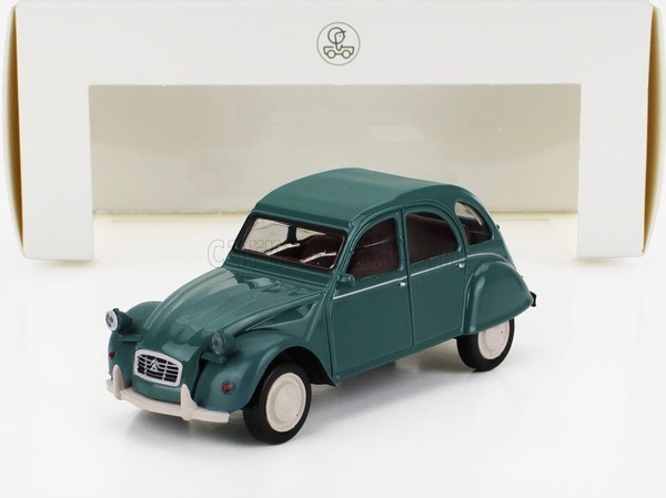 Norev 1/43 Citroen 2CV 1978 GrÜN Modellbau 1:43 Statisches Modell Diecast-image