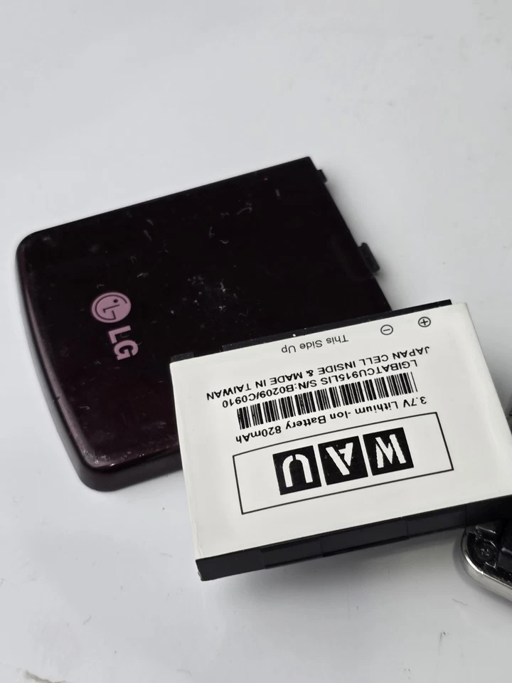 Teléfono celular con pantalla táctil LG CU920 - granate (AT&T) Foto 4 de 4