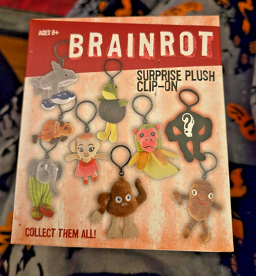 Italian Brainrot Surprise Plush Clip On Keyring - YOU CHOOSE Gener8 LLC