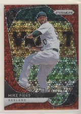 2020 Panini Prizm Tier III Quick Pitch Red Donut Circle /149 Mike Fiers #219 y0i