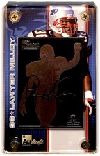 2022 Authentic Images Commemorative Card COA 276/10000 Lawyer Milloy CD5