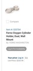 Ferno Wall Mounted Aluminum Cylinder Bracket-Dual Mount- New In Package! — photo 3
