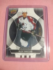 2024-25 Upper Deck Engrained Icons Ebony Alex Tanguay Avalanche #/199