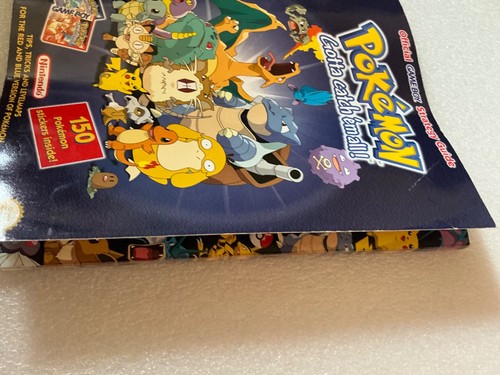 Pokémon Red And Blue Gameboy Official Nintendo Strategy Guide +stickers+Atlus gc - Picture 13 of 14