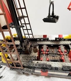 1989 LEGO 6285 VINTAGE Pirates Black Seas Barracuda Near Complete w/Book & Box