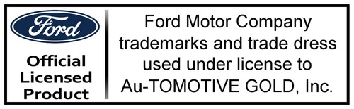 Inc. Officially Licensed Carbon Fiber Leather Keychain for Ford F-150 (Black) - Picture 3 of 4