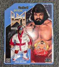 WWF WWE WCW Dr. Death Steve Williams Epic Toys Retro MOC Hasbro Action Figure