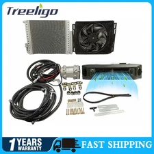 12V Electric Cooling Air Conditioner Universal Underdash Car Auto A/C Kit