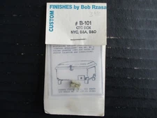 Custom Finishes #B-101 CTC Box NYC, B&A B&O HO Scale Bob Rzasa