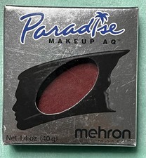 Mehron Paradise Makeup AQ Body  Face Paint Red Water Activated High Pigment New