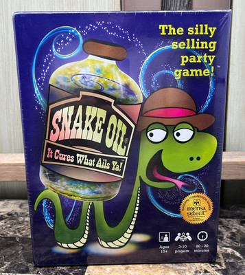 Snake Oil 'It Cures What Ails You' Mensa Select 2022 NEW