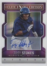 2014 Panini Elite Extra Edition 46/75 Troy Stokes Jr #78 Auto 0af