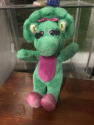 Vintage Baby Bop 1992 Lyons Stuffed Animal Plush: Barney & Friends 15'' Dinosaur