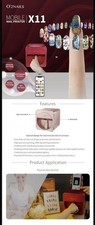 O2nails Rose Gold Nail Art Printer Mobile App Compatible