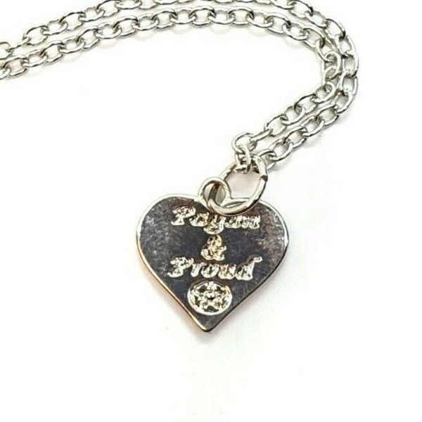 Pagan & Proud Halskette AnhäNger Herz Pagan Wicca Hexe Kette Schmuck Geschenk-image