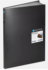 Heavy Duty 18x24 Art Portfolio Folder with 30 Clear Sleeves - Showcase 60 Pages