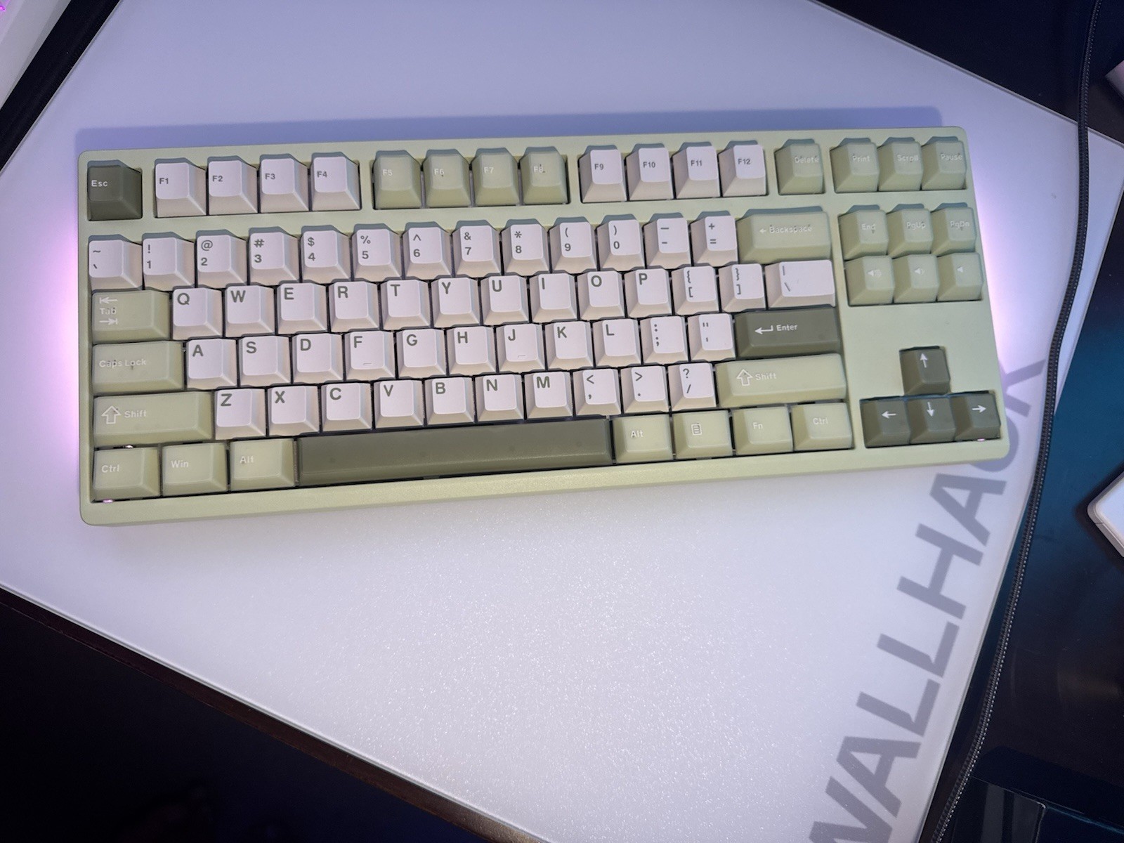 Meletrix Zoom TKL Mint Green mechanical keyboard Excellent C