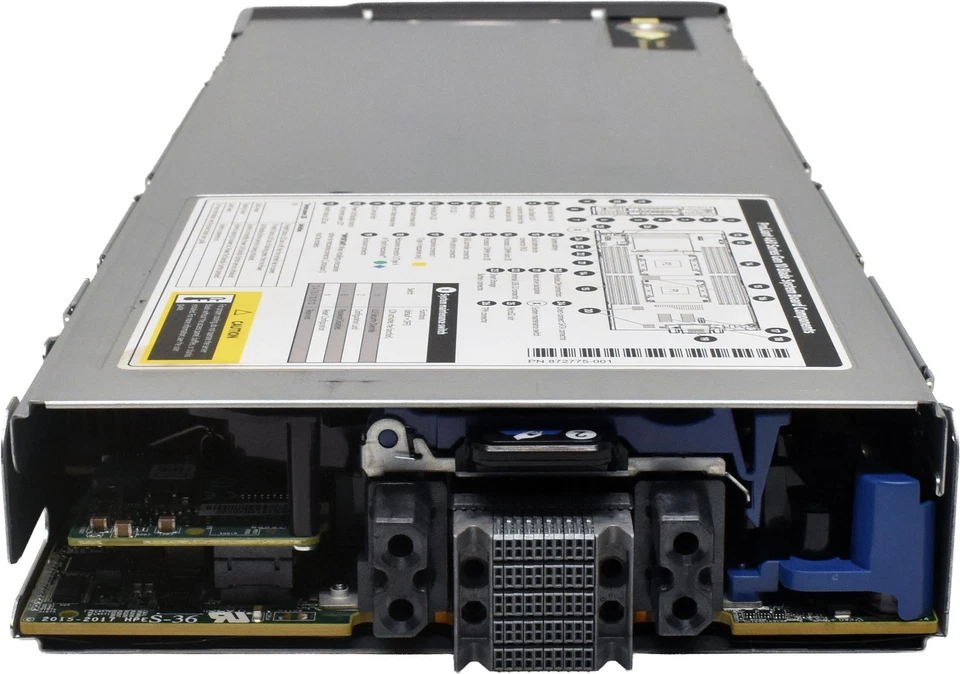 HP ProLiant BL460c G10 Blade Server 2xGOLD 6138 CPU 32GB PC4 P204i 2x SFF 2x M.2 - Bild 3 von 4
