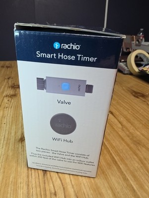 Rachio Smart Hose Timer with WiFi Hub for Outdoor Watering Open Box Tested