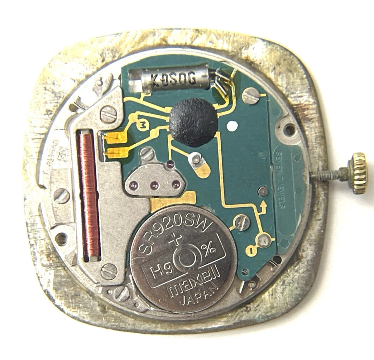 Orologio Movimento Svizzero ETA 955.414 Data Alle 6