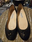 Jimmy Choo sz 10 , London Flats Black Size 40 Sparkle Shoes  — photo 3