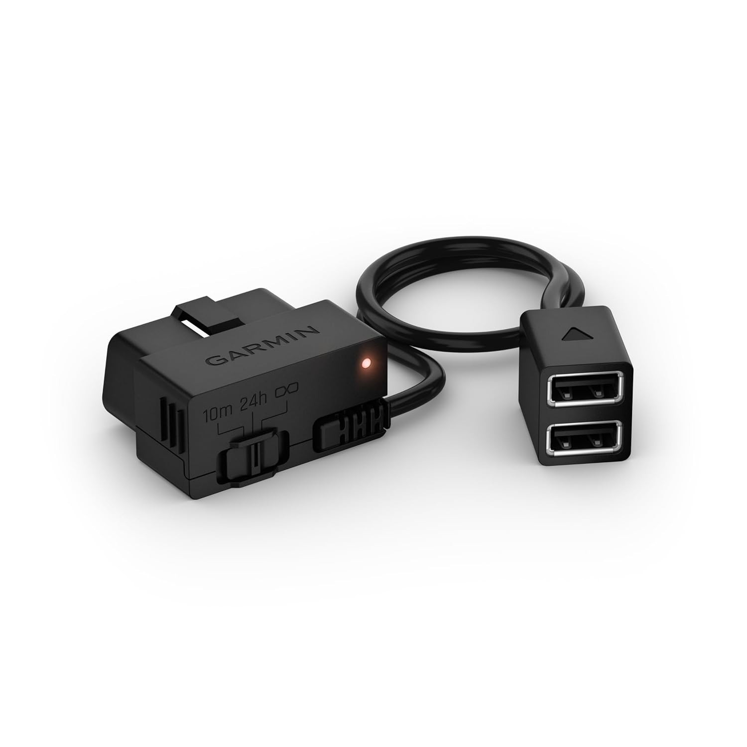 Dash Cam OBD-II Constant Power Cable with 2 USB Ports 46 47 56 57 66W