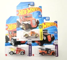 Hot Wheels Gotta Go Red + Black #84 - 2025 HW Designed By +2023 #48 -3pcs