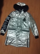 Philipp Plein Sport Silver Coat Gr.L Limited Edition Top Zustand