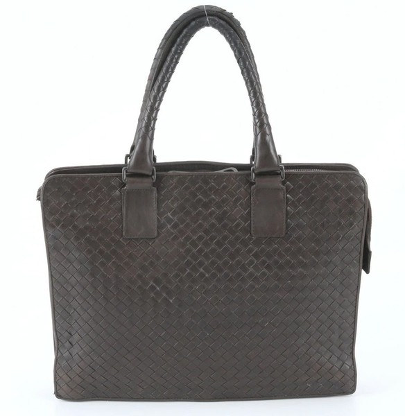 Bottega Veneta Intrecciato Tote bag Brown Leather Women Business Handbag
