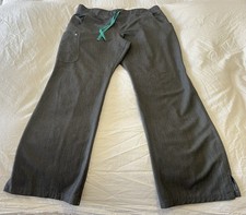 FIGS  Women  s XL Tall  Pants Gray Cade Cargo Scrubs Technical Collection