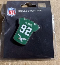 Reggie White #92 Philadelphia Eagles Stadium Pin