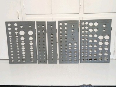 Craftsman Metric & Standard Socket Organizers, 1/4 , 3/8  & 1/2  Drivers Lot 