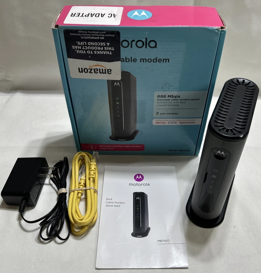 The Motorola MB7420 DOCSIS 3.0 - Image 2 of 4