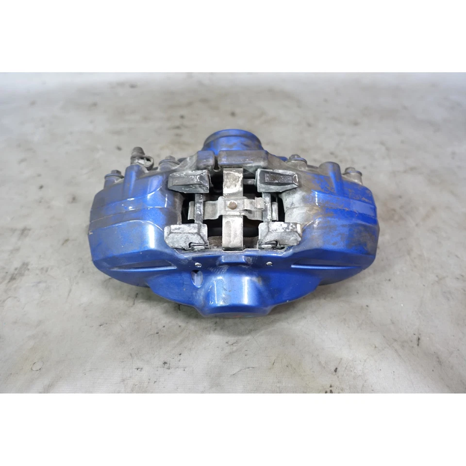 Pinza de freno trasera derecha BMW F30 serie 3 F22 2014-2017 de fábrica///M azul OEM Foto 3 de 4