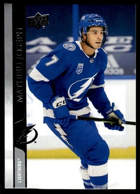 2020-21 Upper Deck Mathieu Joseph Tampa Bay Lightning #625 10587