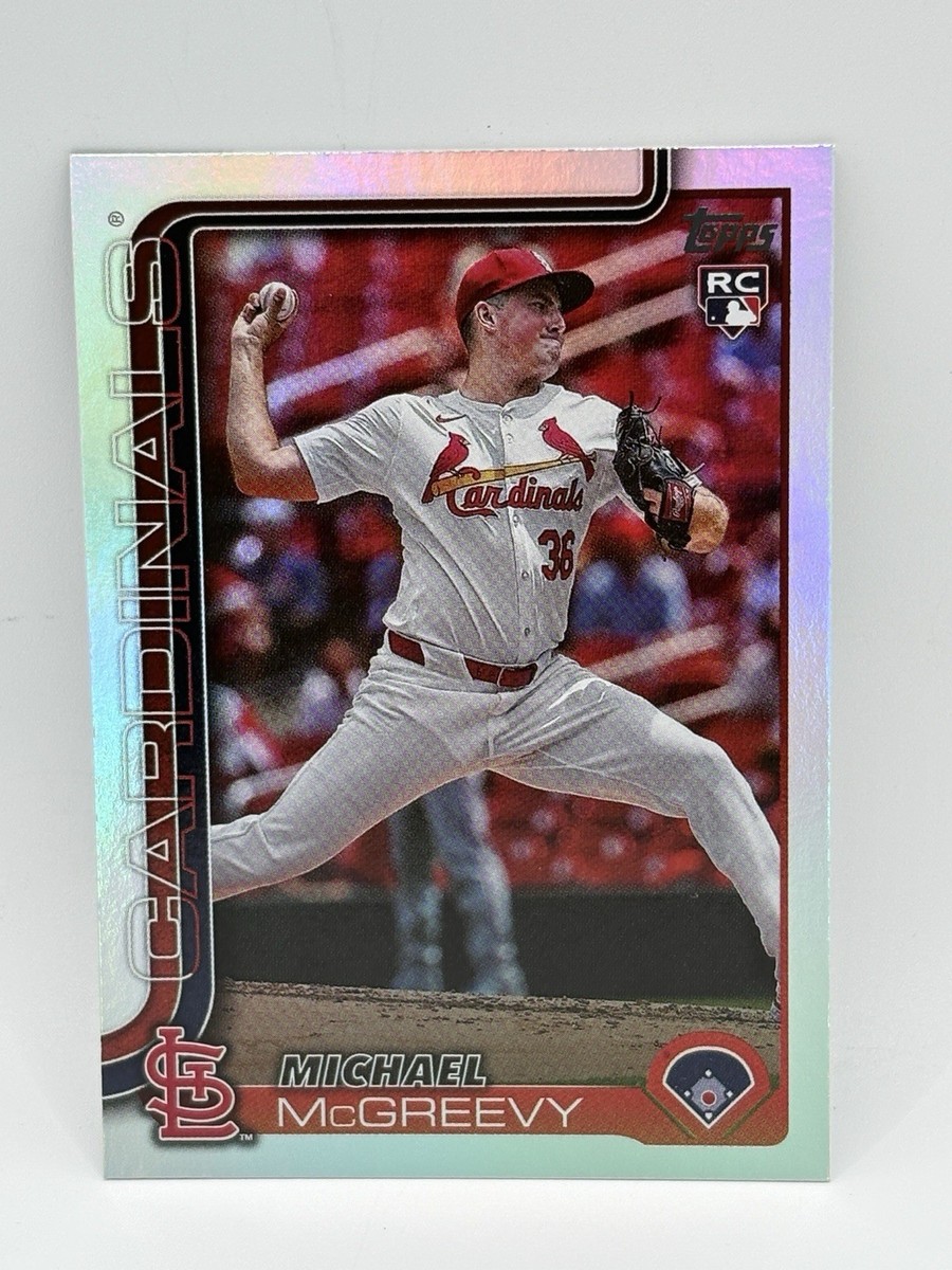 2025 Topps Series 1 - Michael McGreevy #193 Holofoil (RC) | eBay