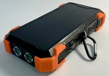 Sudrov Solar Charger Power Bank 42800mAh Wireless Portable Charger with USB-C