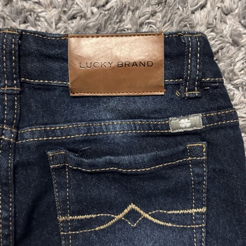 LUCKY BRAND Girls Jeans Zoe Skinny Size 6x Youth Denim Pants Adjustable Waist - Picture 9 of 9