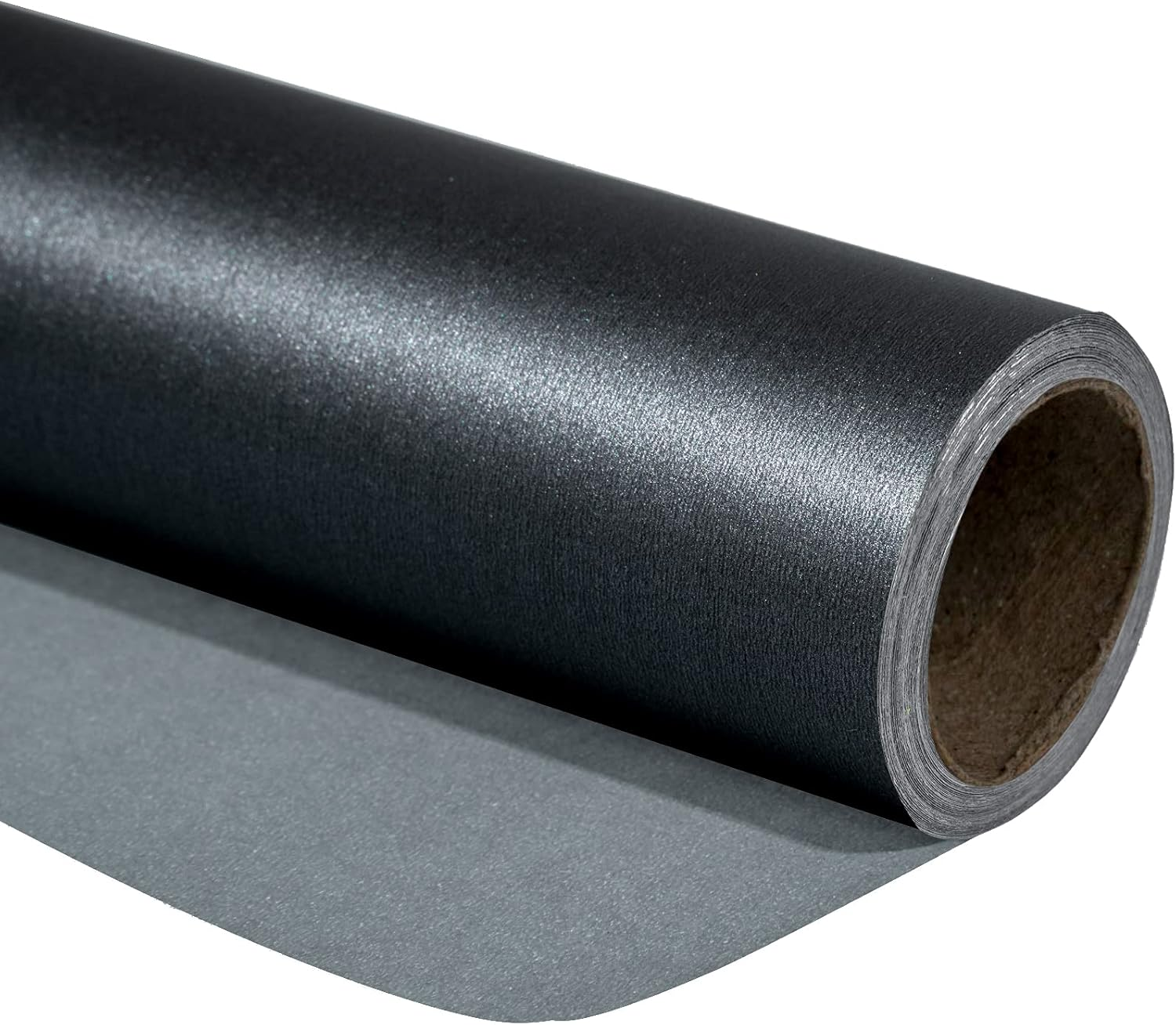 black matte wrapping paper mini roll pearly gloss gift wrap 43 2cm x 10m 1 rolls