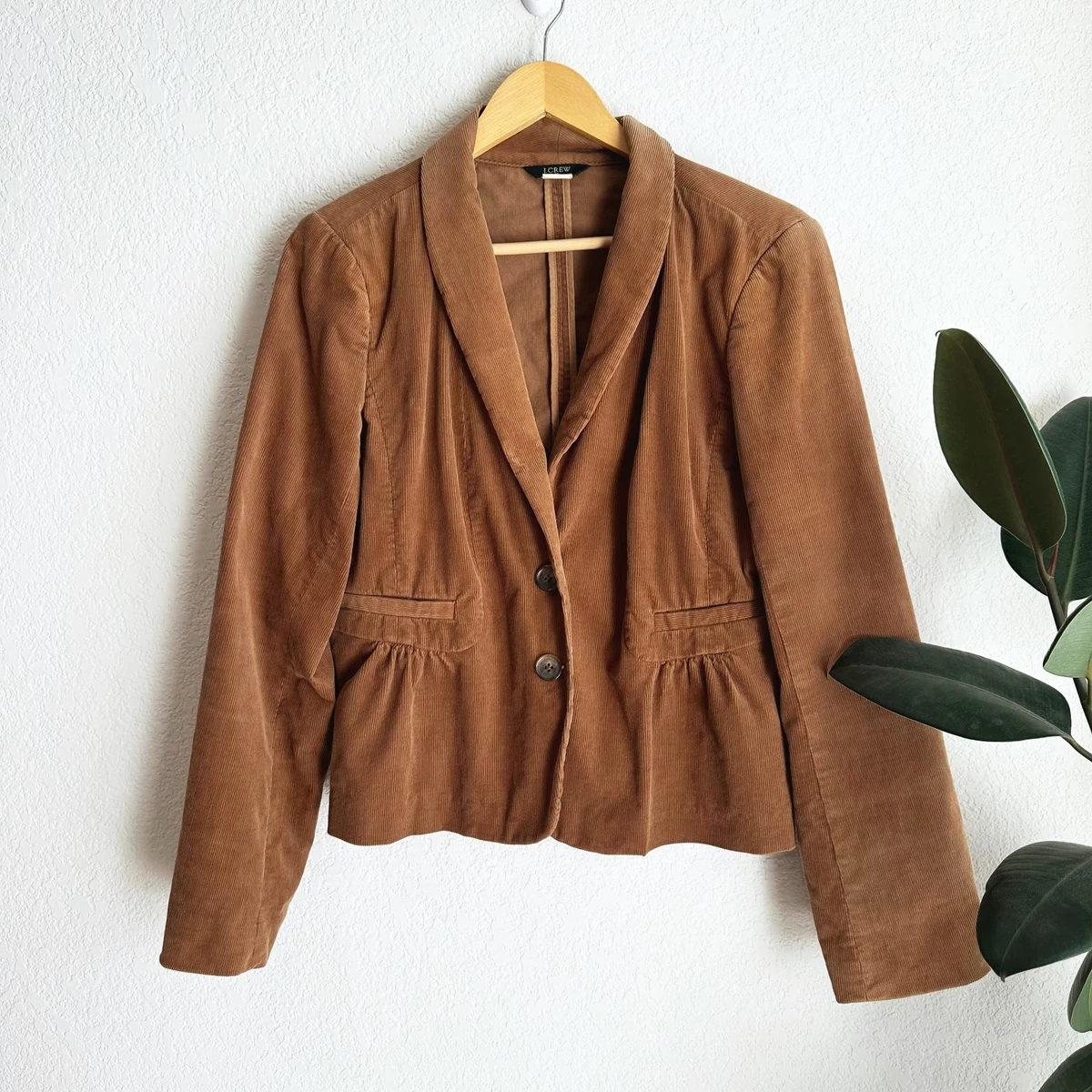 J.CREW Corduroy Brown Coats, Jackets & Vests for Women for sale | eBay