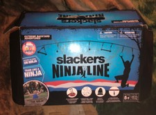 Slackers NINJA LINE American Ninja Line 36' w/ Obstacles Slackline