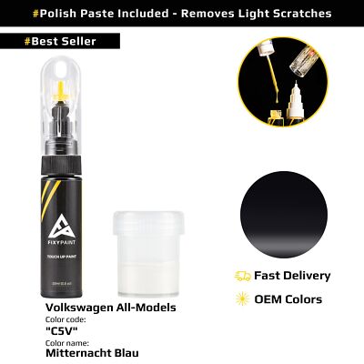 Touch up Paint for Volkswagen All Models Code: C5V Mitternacht Blau