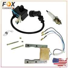 Magneto Stator Spark Plug Ignition Coil CDI Kit 49cc 60cc 66cc 80cc Engine Bike