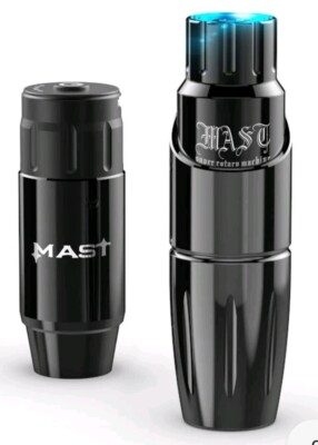 Mast Tour Rotary Tattoo Machine Kit W/ Power Supply Cartridge, Ink, Needles