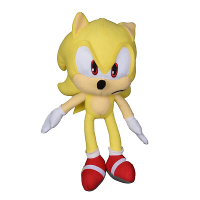 Plush Coin Bag - Sonic the Hedgehog - 12'' Super Sonic Key Chain Toy Doll