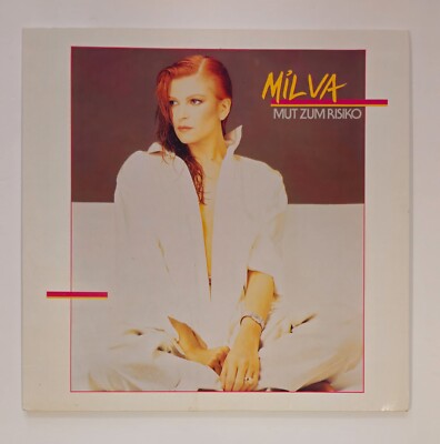 Milva - Mut Zum Risiko, 1985, Album released in Germany, + original Poster